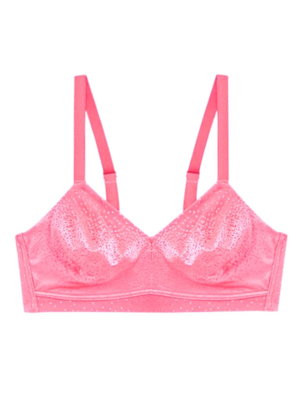 NWT Wacoal Back Appeal Wire Free Pink Bra 36DD
